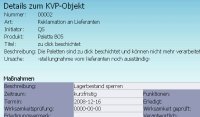 
 KVP Software, Verbesserungsprozess